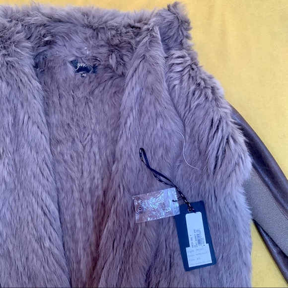 June Rabbit Fur Jacket - Picture 12 of 14